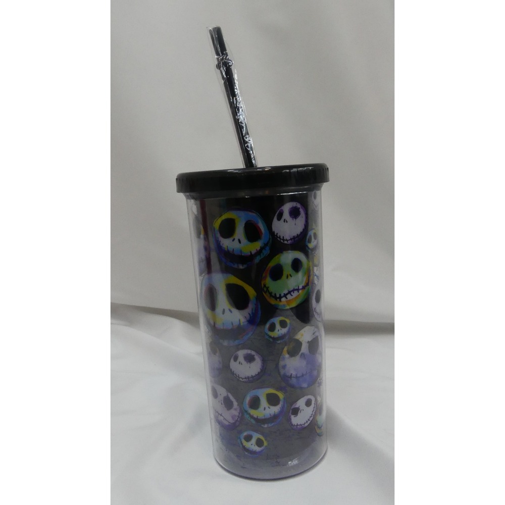 Silver Buffalo Travel Tumbler Unisex 20oz Black Jack Skellington NBC NB11028F-f2